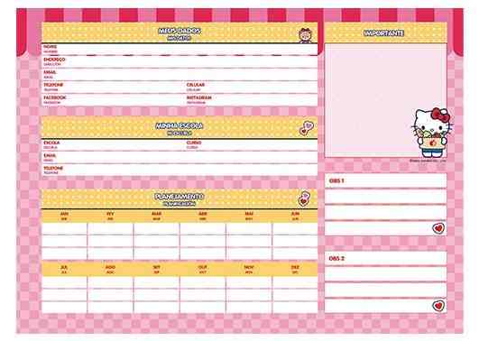 CADERNO DESENHO/CARTOGRAFIA HELLO KITY C.D.